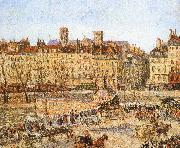 Camille Pissarro, Bank on the afternoon of